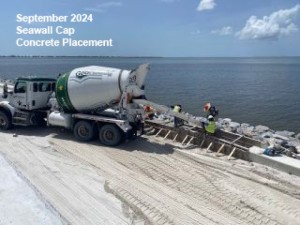 September 2024 Sewall Cap Concrete Placement