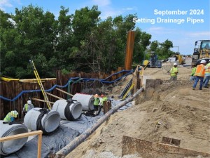 September 2024 Setting Drainage Pipes