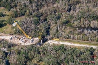 CR 664 (County Line Road) Bridge over Peace River Construction - January 2025