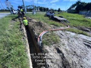 Open trench work