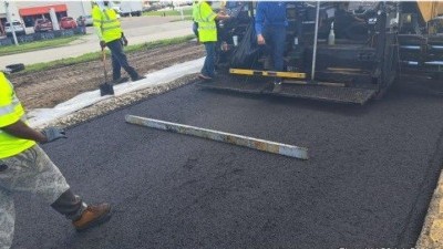 Paving on US 41